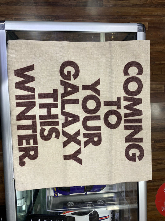CUSHION COVER STAR WARS "COMING TO YOUR GALAXY THIS WINTER" 45 x 45 |Sold in Dturman.com Dubai UAE.