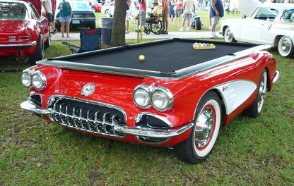 Corvette pool table