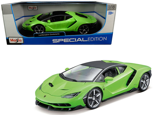 1/18 Lamborghini Centenario Green Scale Model  car by Maisto