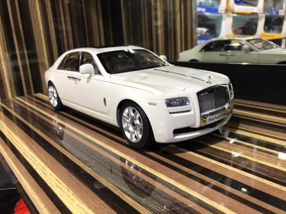 1/18 Diecast Rolls-Royce Ghost White Kyosho Scale Model Car