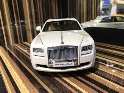 1/18 Diecast Rolls-Royce Ghost White Kyosho Scale Model Car