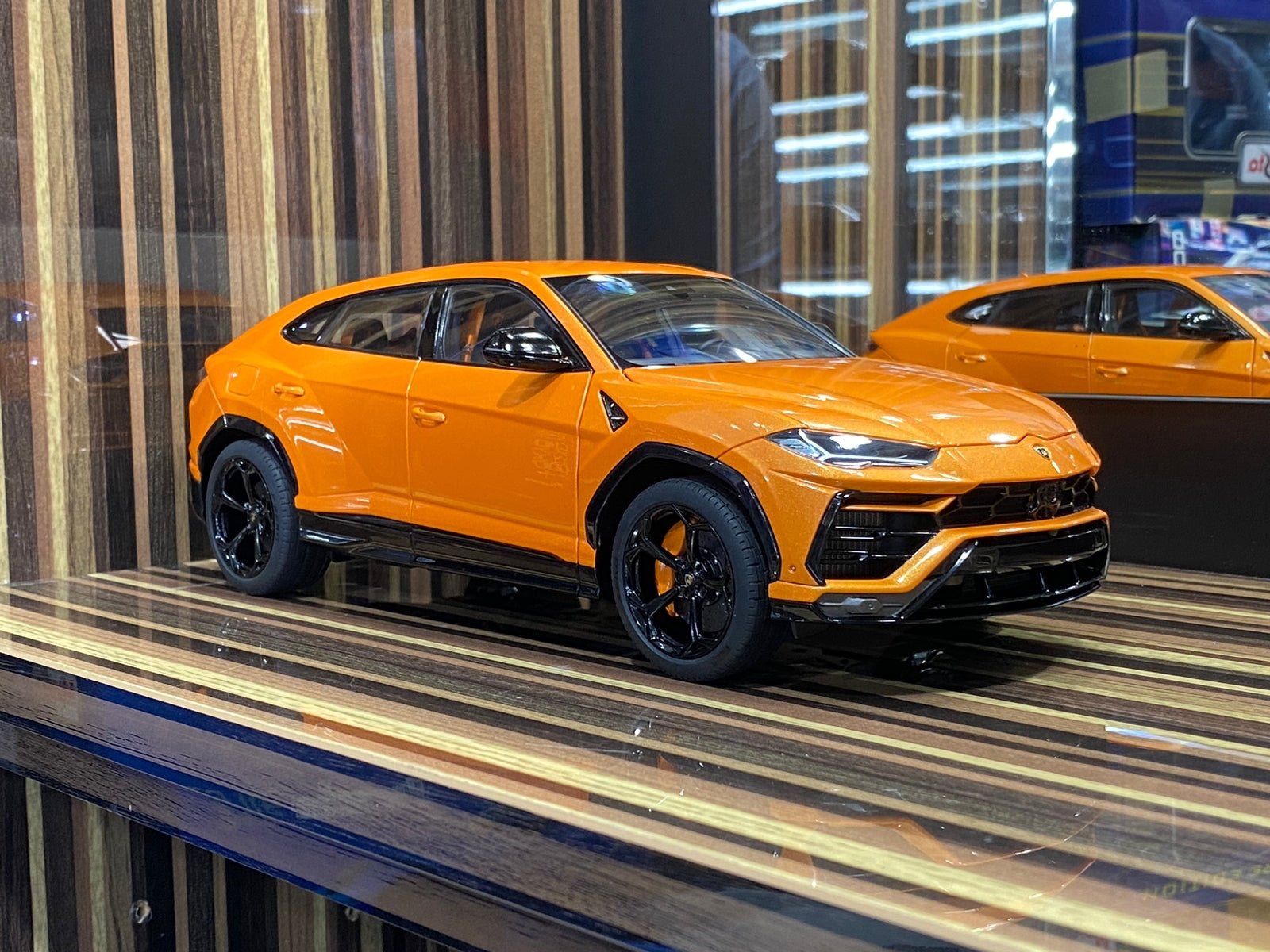 1/18 Diecast Lamborghini Urus Orange AUTOart Scale Model Car