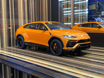 1/18 Diecast Lamborghini Urus Orange AUTOart Scale Model Car