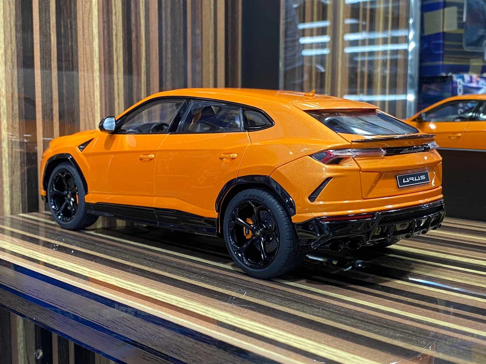 1/18 Diecast Lamborghini Urus Orange AUTOart Scale Model Car