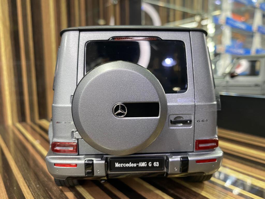 1/18 Diecast Mercedes-Benz AMG G-63 Grey Almost Real Scale Model Car