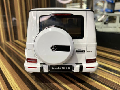 1/18 Diecast Mercedes-Benz AMG G-63 White Almost Real Scale Model Car