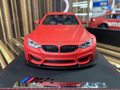 1/18 Diecast Miniature BMW M4 Supreme Red AutoBarn Model Car