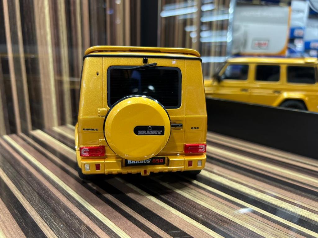 1/18 Resin Mercedes-Benz Brabus 850 G-class Gold Model Car by GT Spirit