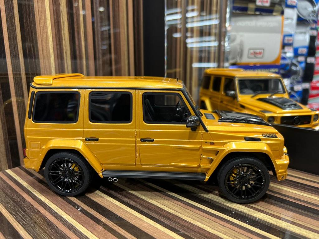 1/18 Resin Mercedes-Benz Brabus 850 G-class Gold Model Car by GT Spirit