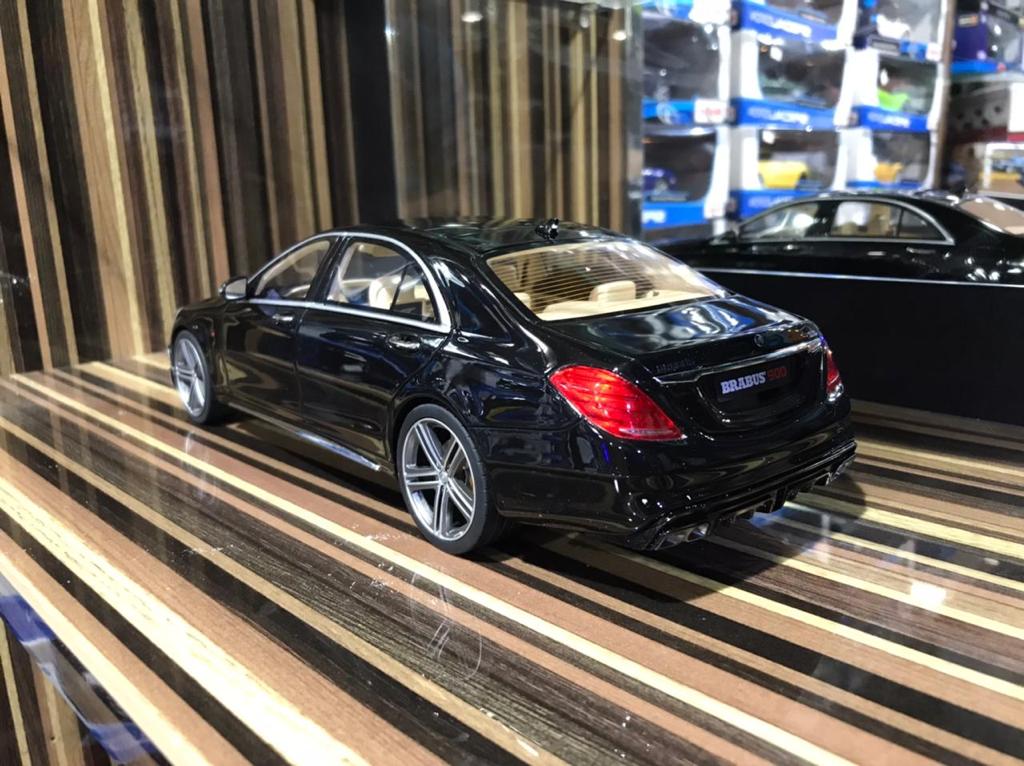 1/18 Resin Mercedes-Benz Brabus 900 Black Model Car by GT Spirit