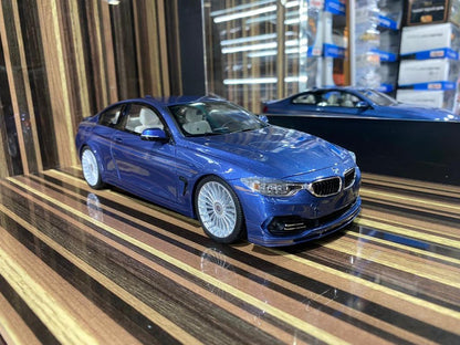 1/18 Diecast BMW Alpina B4 Blue GT Spirit Scale Model Car