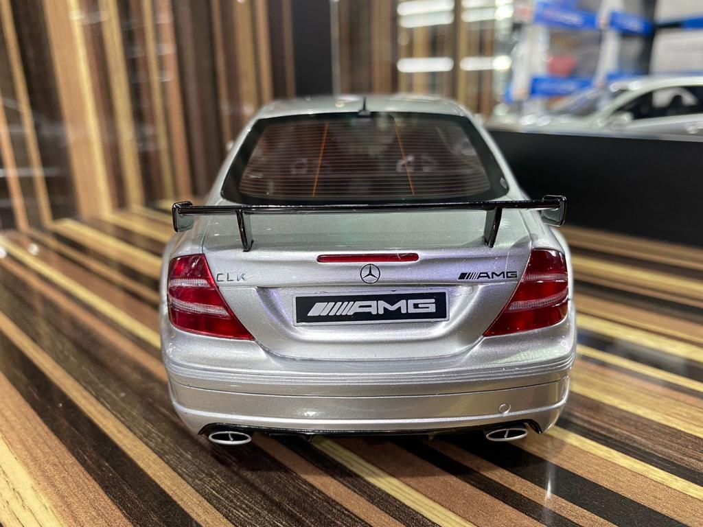 1/18 Resin Mercedes-Benz CLK AMG 2004 Silver Model Car by Otto