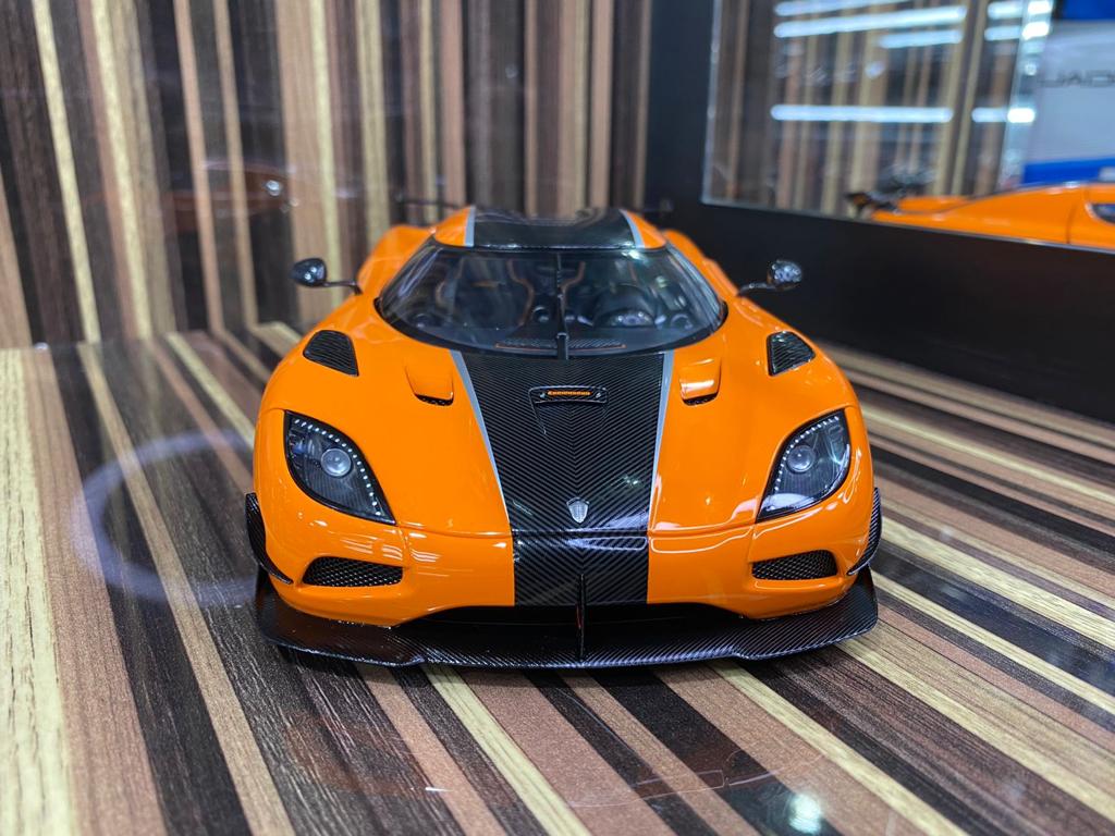 1/18 Diecast Koenigsegg Agera RS Orange AUTOart Scale Model Car