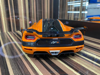 1/18 Diecast Koenigsegg Agera RS Orange AUTOart Scale Model Car