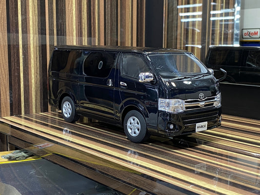 1/18 Diecast Toyota Hiace Black Kyosho samurai Scale Model Car
