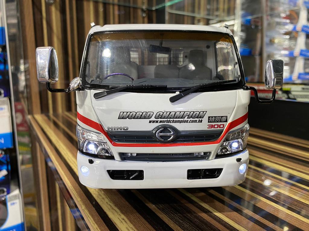 Hino 300 World Champion Flatbed Tow Truck TINY