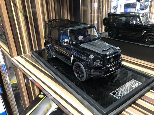 1/18 Resin Mercedes-Benz Brabus G800 G-Class  W463 2019 Black Model Car by MotorHelix