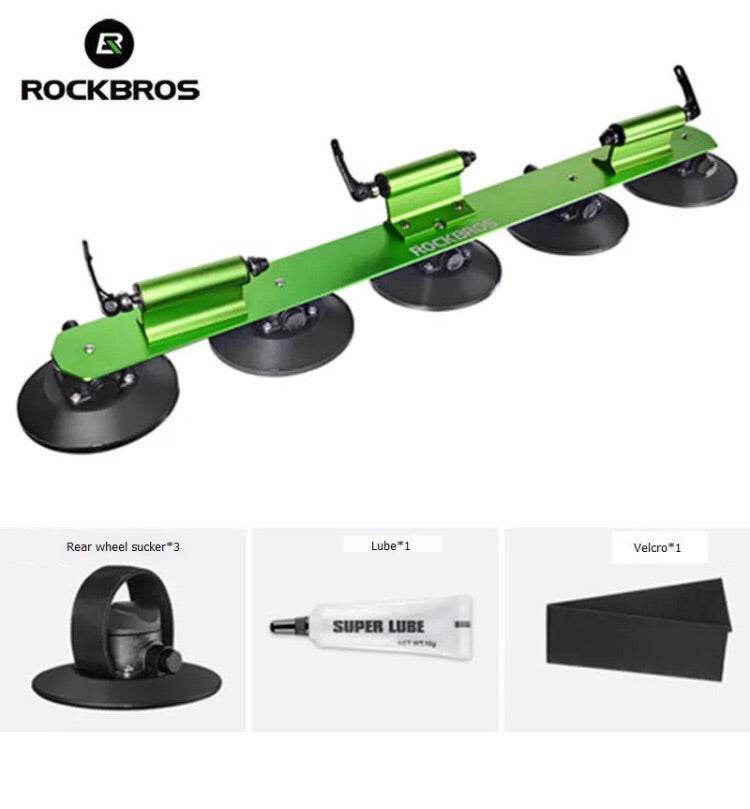 Car Roof Bicycle Suction Rack Carrier 3 bikes - dturman.com