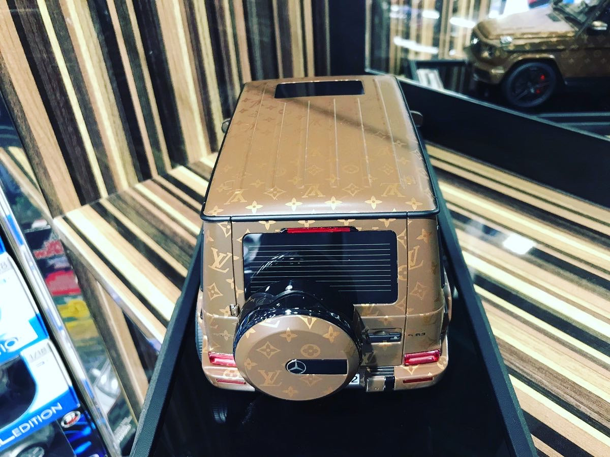 Mercedes-Benz G-Class G63 AMG W463 V8 Biturbo 2019 MotorHelix  Louis Vuitton Edition