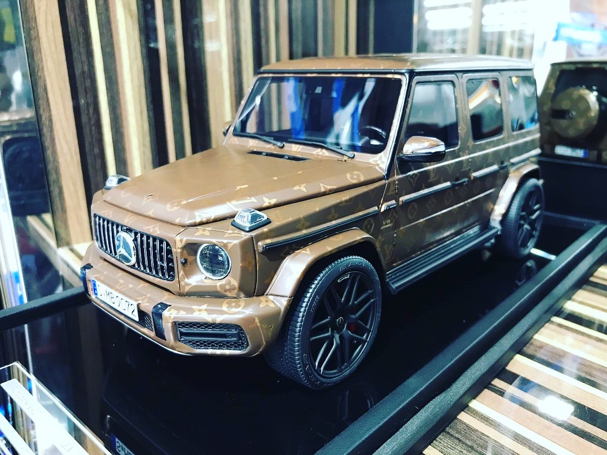Mercedes-Benz G-Class G63 AMG W463 V8 Biturbo 2019 MotorHelix  Louis Vuitton Edition