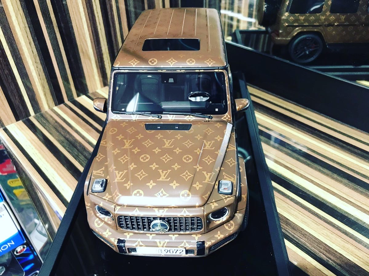 Mercedes-Benz G-Class G63 AMG W463 V8 Biturbo 2019 MotorHelix  Louis Vuitton Edition