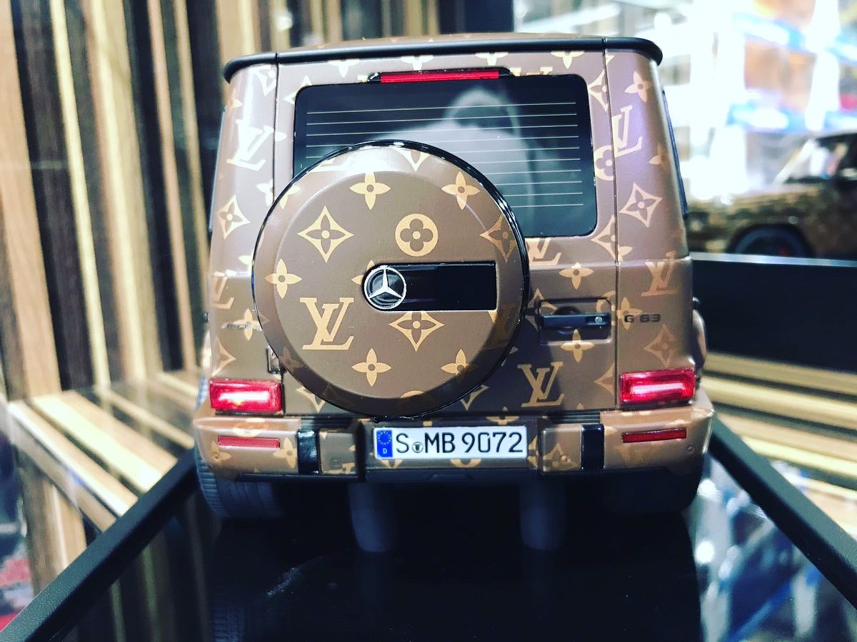 Mercedes-Benz G-Class G63 AMG W463 V8 Biturbo 2019 MotorHelix  Louis Vuitton Edition