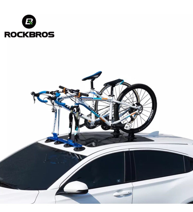 Car Roof Bicycle Suction Rack Carrier 3 bikes - dturman.com