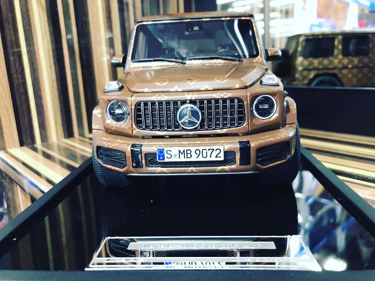 Mercedes-Benz G-Class G63 AMG W463 V8 Biturbo 2019 MotorHelix  Louis Vuitton Edition