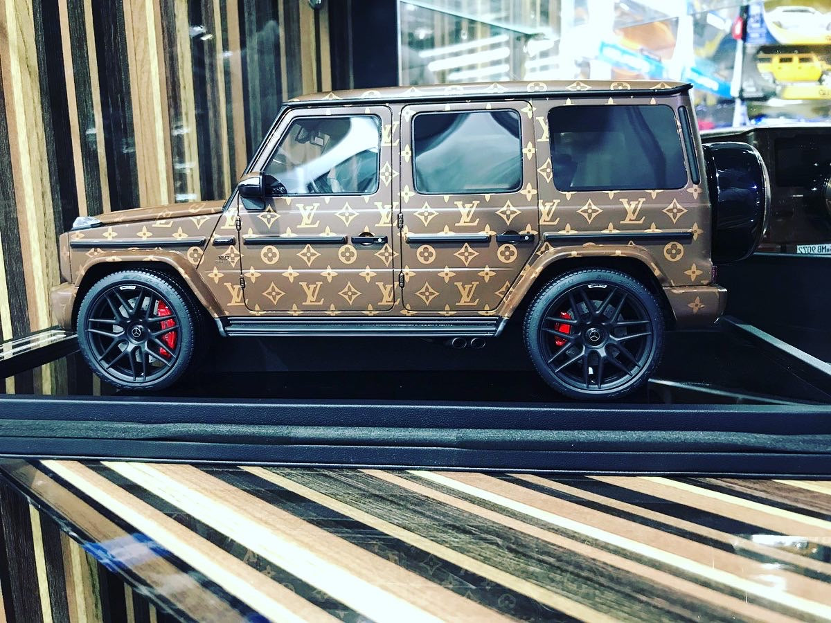 Mercedes-Benz G-Class G63 AMG W463 V8 Biturbo 2019 MotorHelix  Louis Vuitton Edition