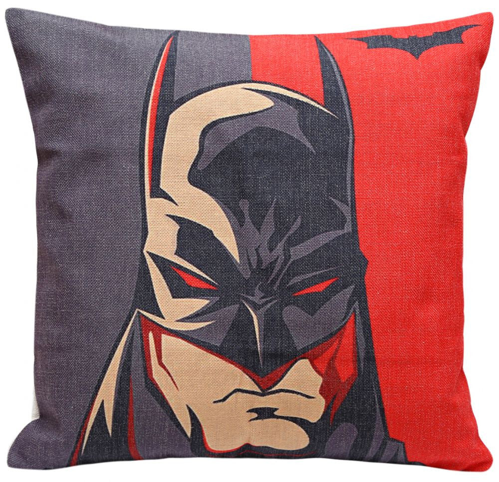 Batman Print Cushion Cover - dturman.com