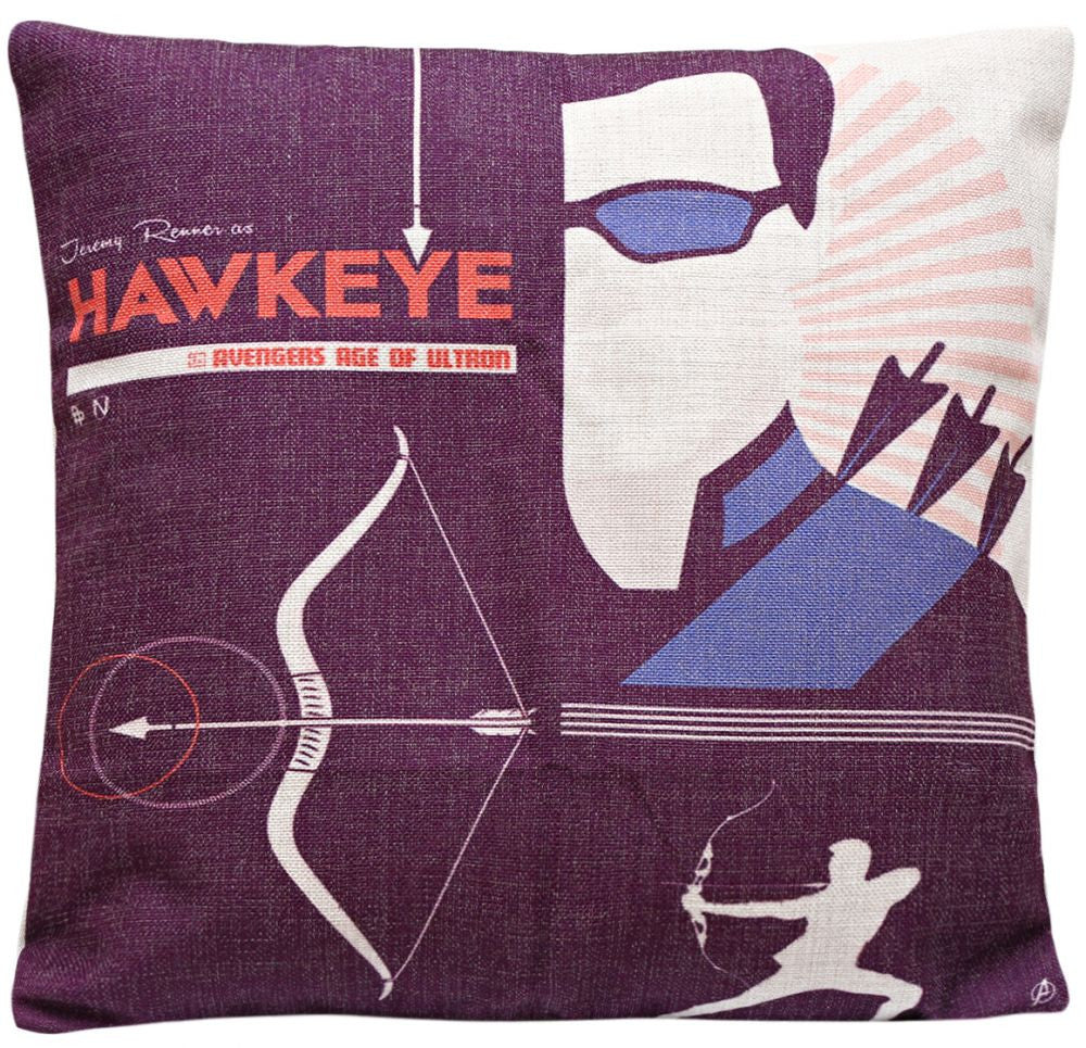 Hawk Eye AAU Print Cushion Cover - dturman.com