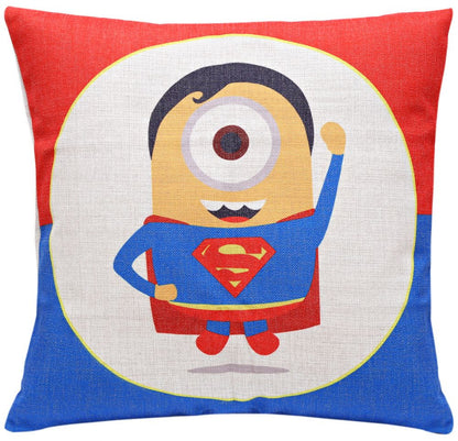 Minion Superman Print Cushion Cover