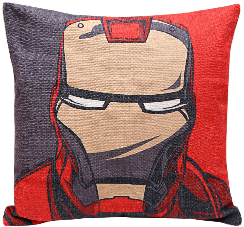 Iron Man Print Cushion Cover - dturman.com