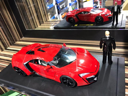 1/18 Diecast DOM Lukan Hypersport Red Miniature car by Jada