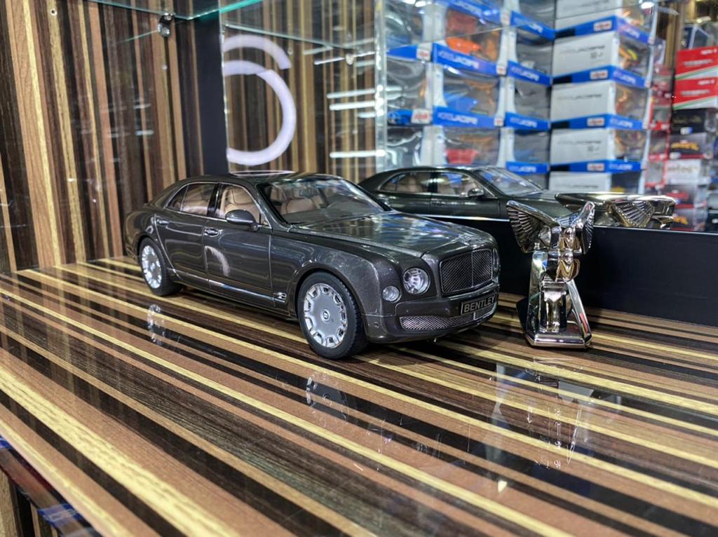 1/18 Bentley Mulsanne Speed Grey by Minichamps