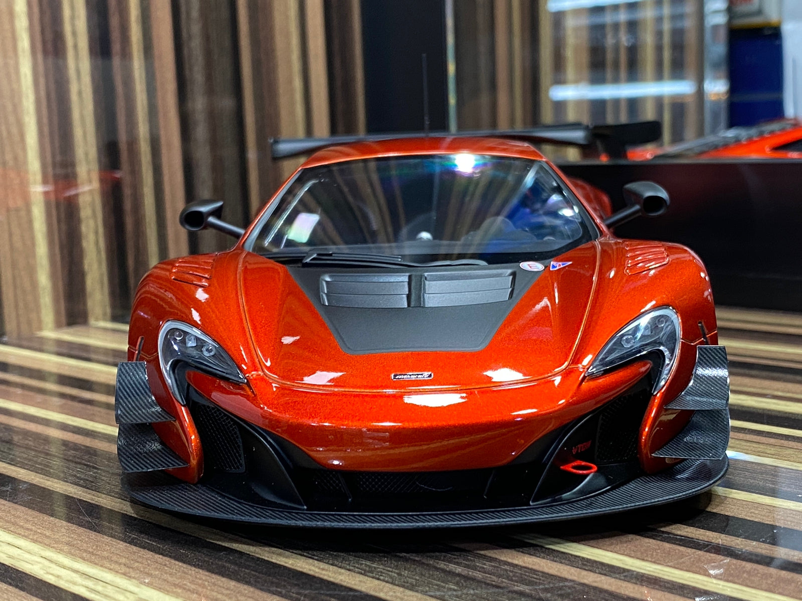 1/18 Diecast McLaren 650S GT3 Orange AUTOart Scale Model Car