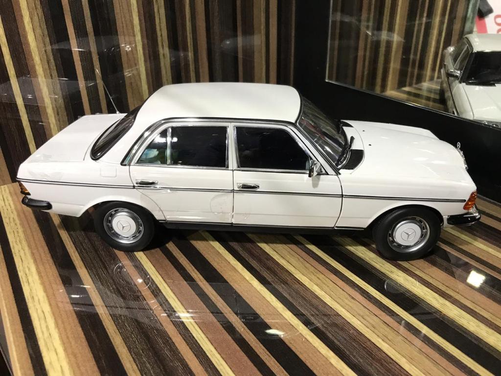 1/18 Diecast Mercedes-Benz 200 1982  White Norev Scale Model Car