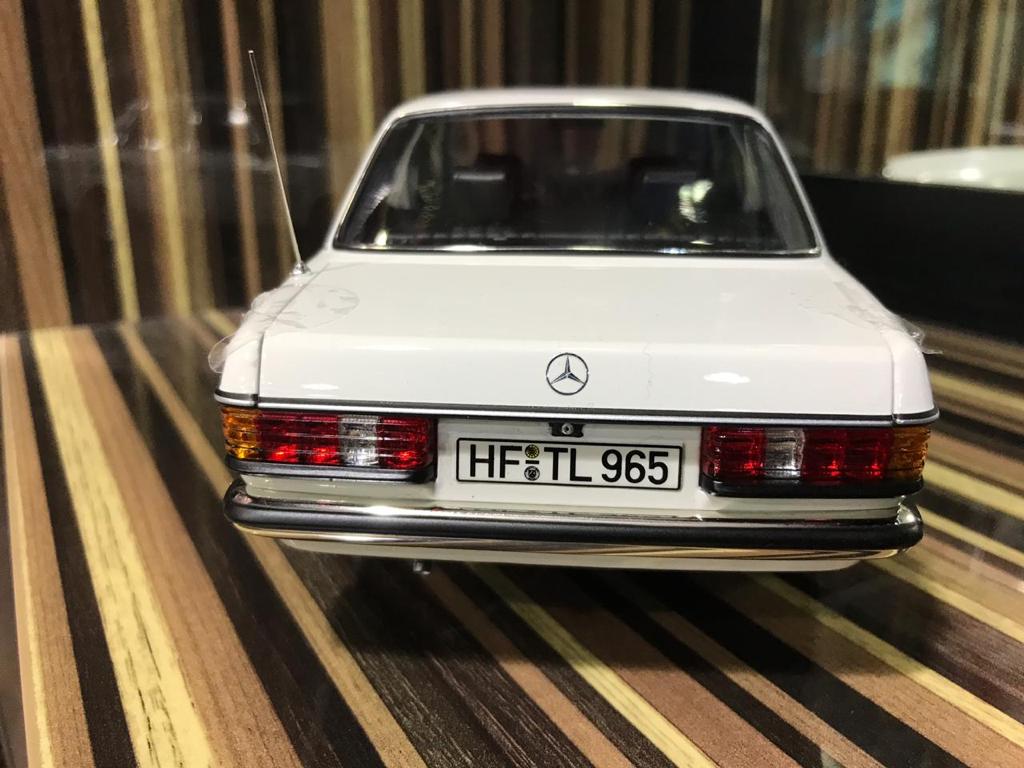 1/18 Diecast Mercedes-Benz 200 1982  White Norev Scale Model Car