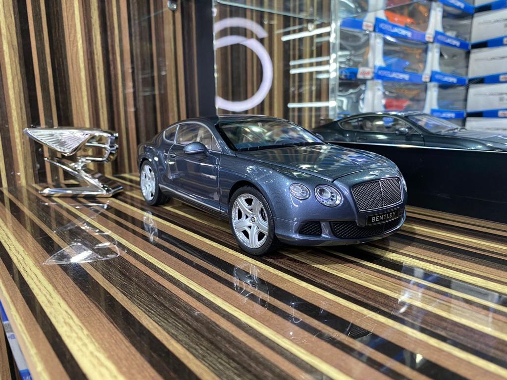 1/18 Bentley Continental GT Steel Blue by Minichamps