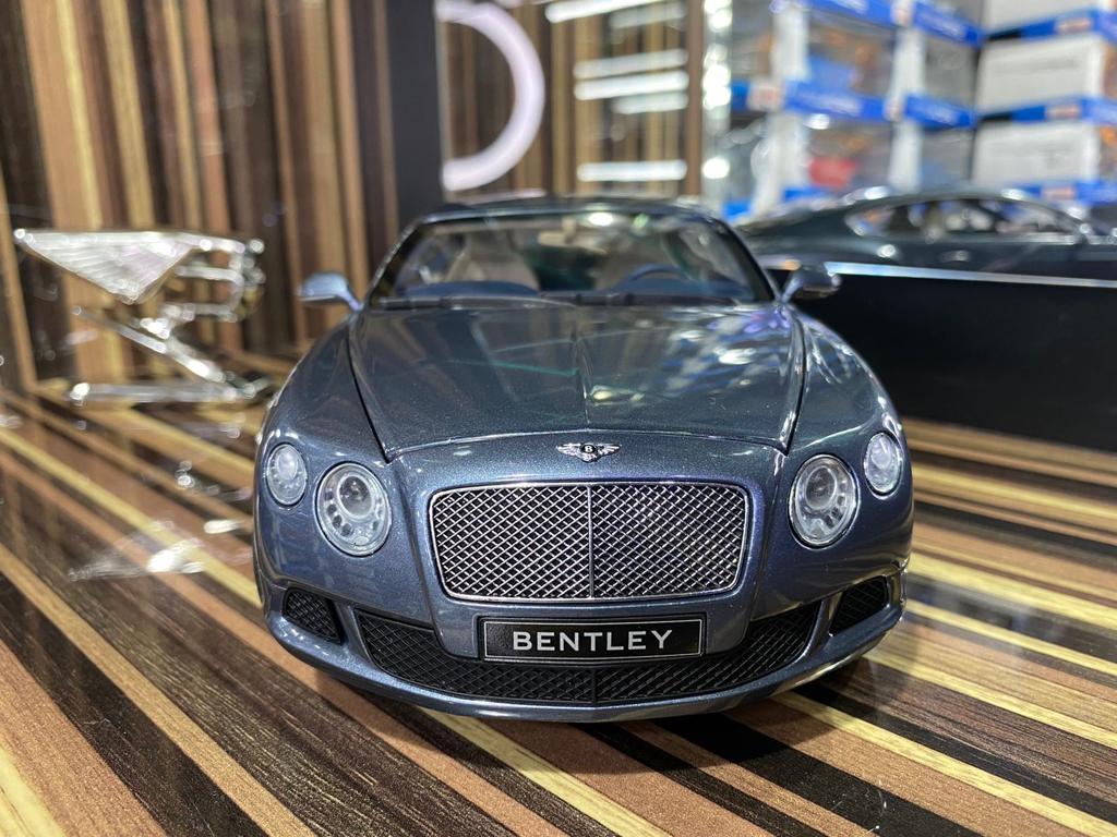 1/18 Bentley Continental GT Steel Blue by Minichamps