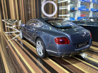 1/18 Bentley Continental GT Steel Blue by Minichamps