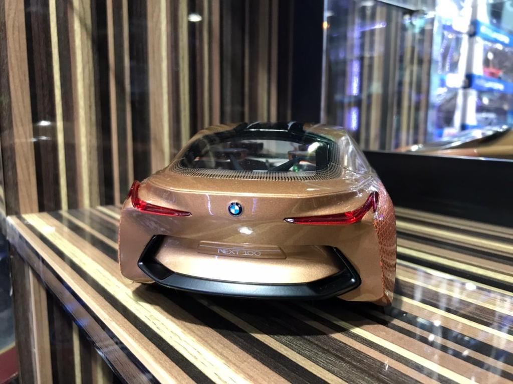 1/18 Resin BMW Vision Next 100 Bronze and Orange by Minichamps