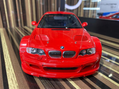 1/18 Diecast BMW M3 GTR 2001 Red  Model Car by Minichamps
