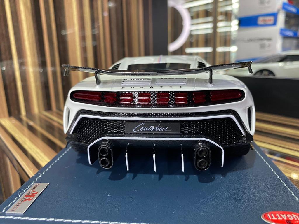 1/18 Resin Bugatti Centodieci White Model car by MR Collection