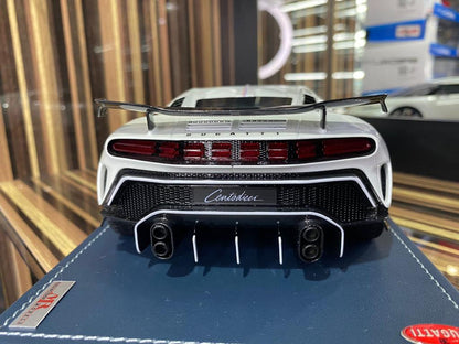 1/18 Resin Bugatti Centodieci White Model car by MR Collection