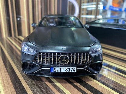 1/18 Diecast Mercedes-Benz GT 63S 4Matic Dark Grey Norev Scale Model Car
