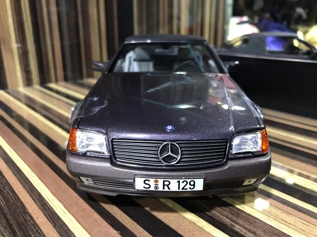 1/18 Diecast Mercedes-Benz 500SL Norev Scale Model Car