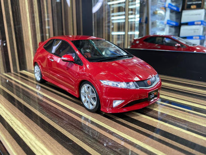 1/18 Resin Honda Civic Type R 2007 Red Model Car by Otto