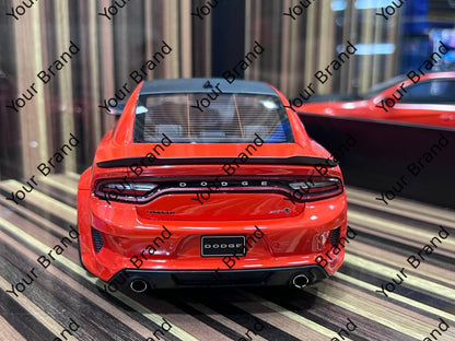 1/18 Diecast Dodge Charger STR Hellcat Orange GT Spirit Scale Model Car