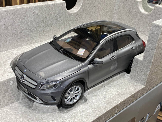 1/18 Diecast Mercedes-Benz GLA-Klasse Grey Norev Scale Model Car